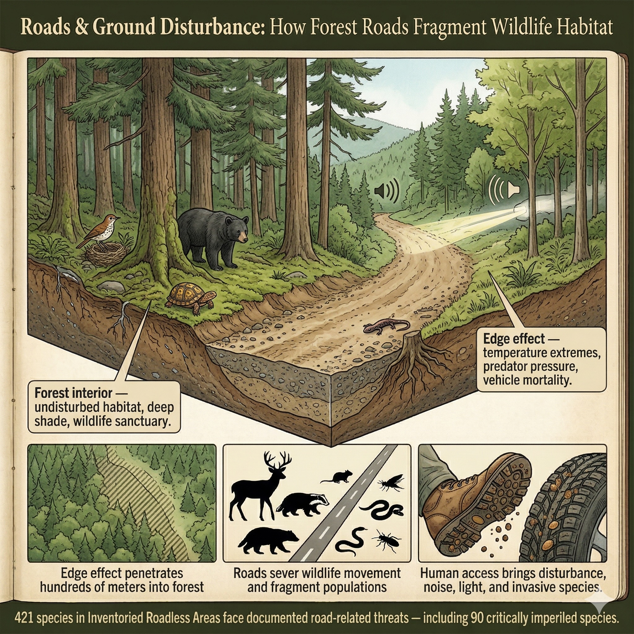 Roads & Ground Disturbance — illustration
