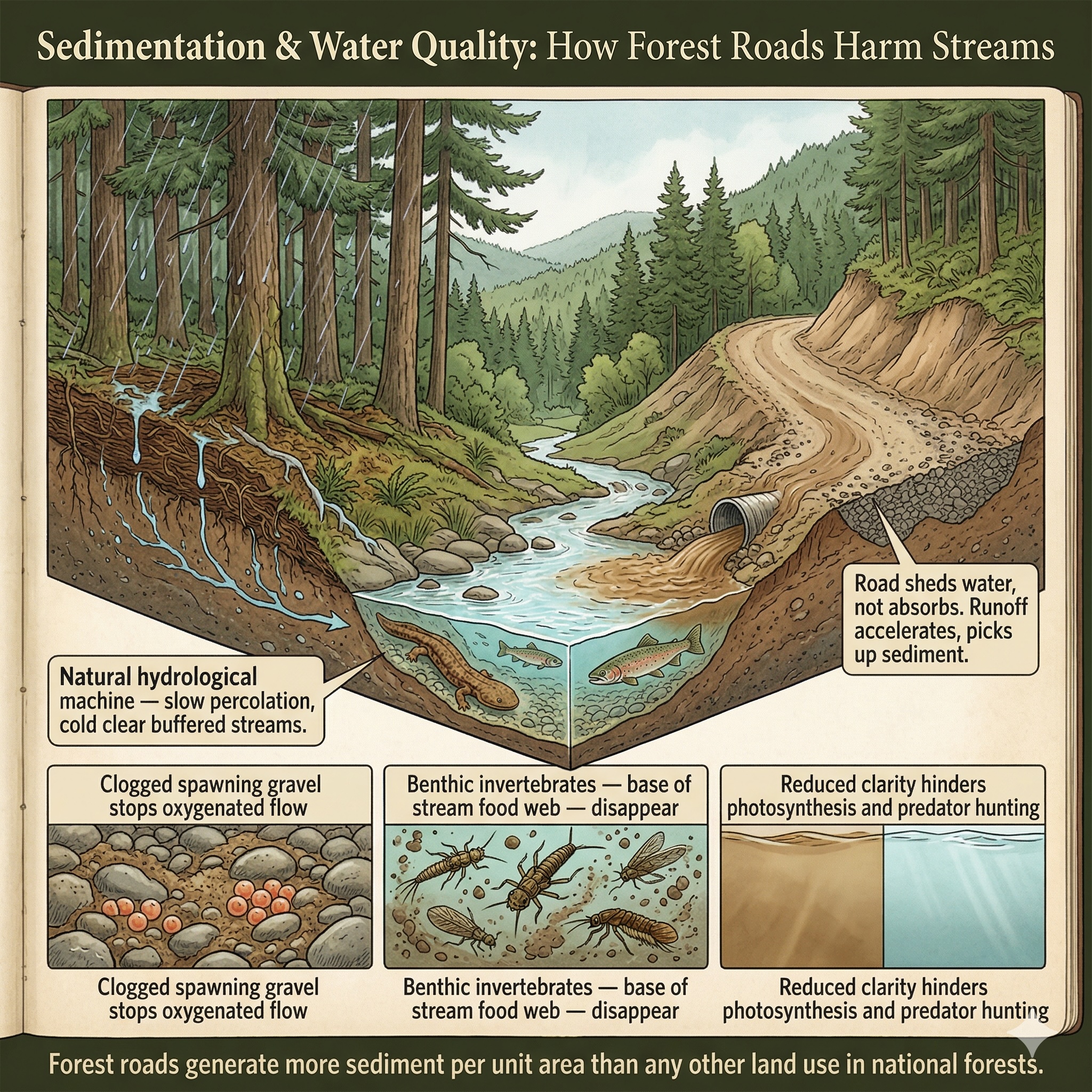 Sedimentation & Water Quality — illustration